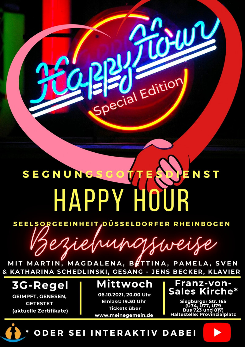 BEZIEHUNGSWEISE Segnungsgottesdienst - Happy Hour Special Edition